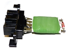 Rezistor ventilátoru topení